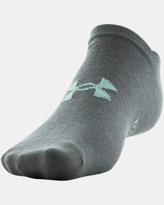 Men's UA Essential Lite 6-Pack Socks, Green, pdpMainDesktop image number 17